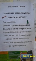 Cremia Agosto 2013 - strada ai monti (56776 bytes)